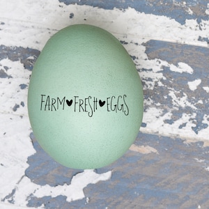 Stamp for Chicken Eggs - Farm Fresh Eggs - Chicken Coop - Chickens - Egg Stamps - Chicken Egg Stamp - Fresh Eggs - Chicken Lover Gift