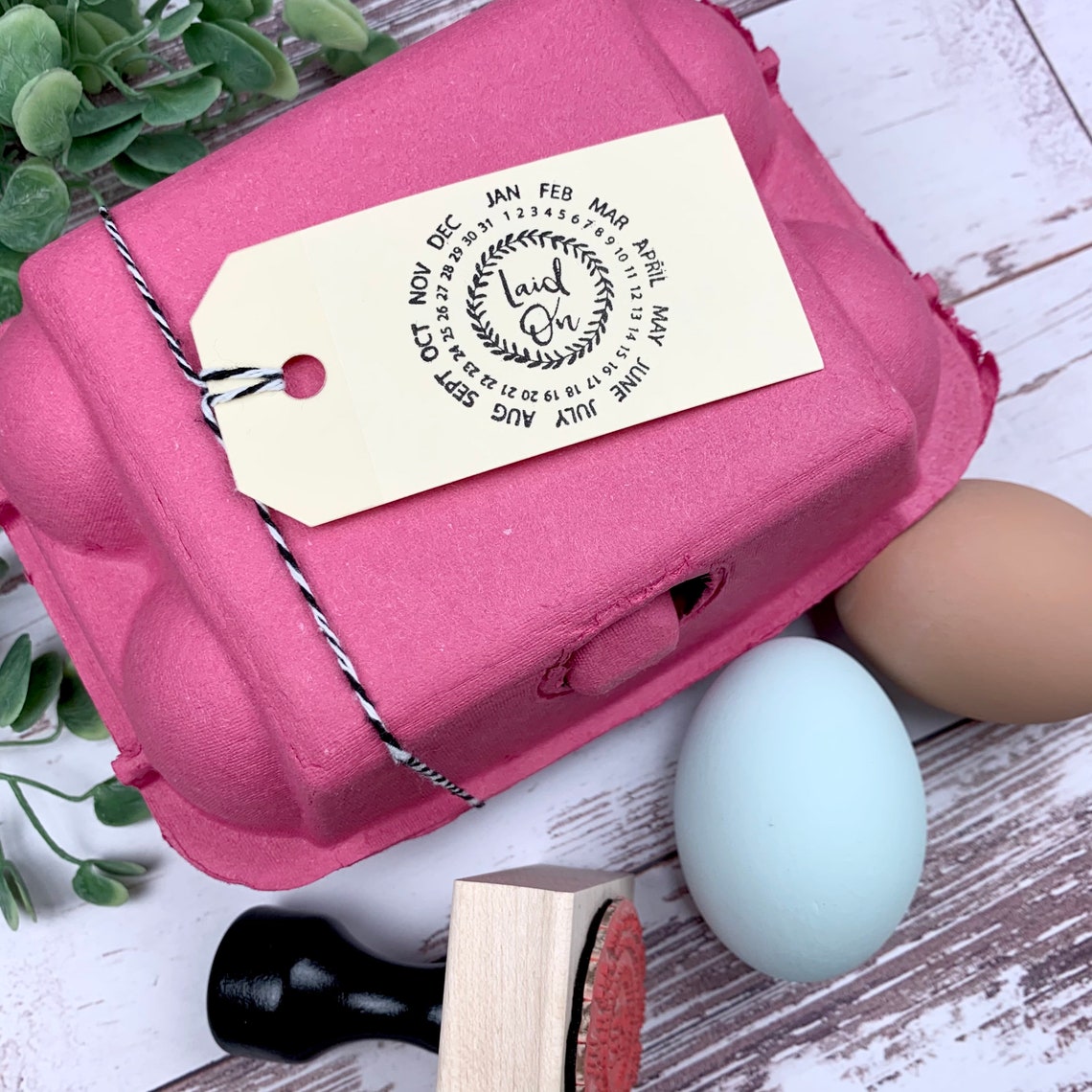 Egg Carton Date Stamp Egg Date Stamp Oeufs frais Egg Etsy
