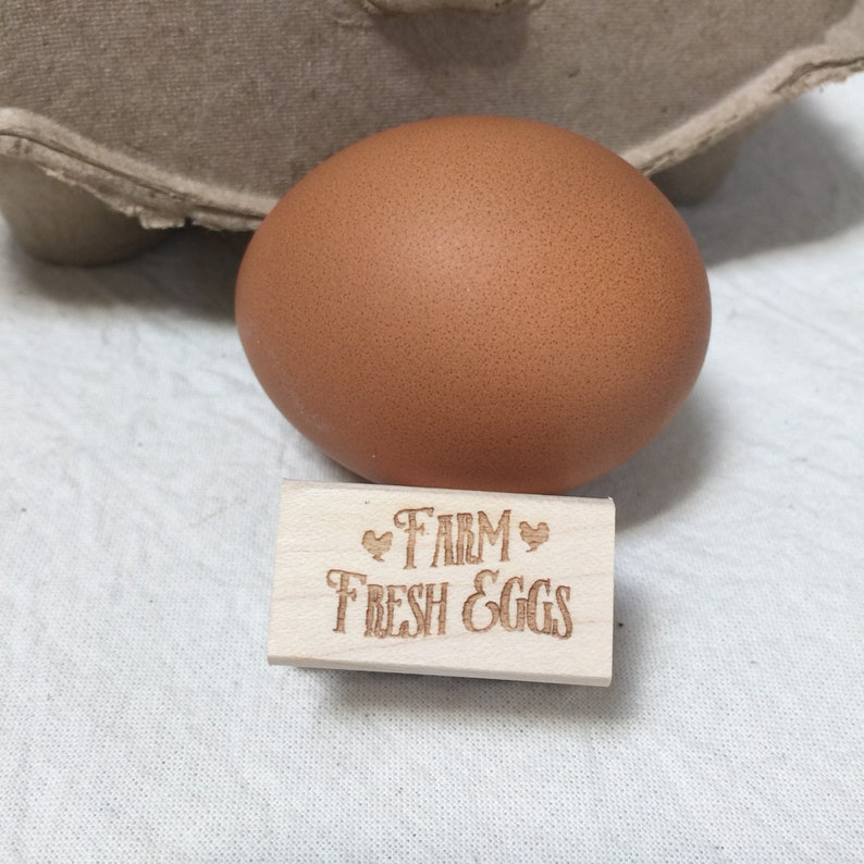 Egg Stamp Farm Fresh Eggs Mini Egg Stamp Chickens Egg Etsy