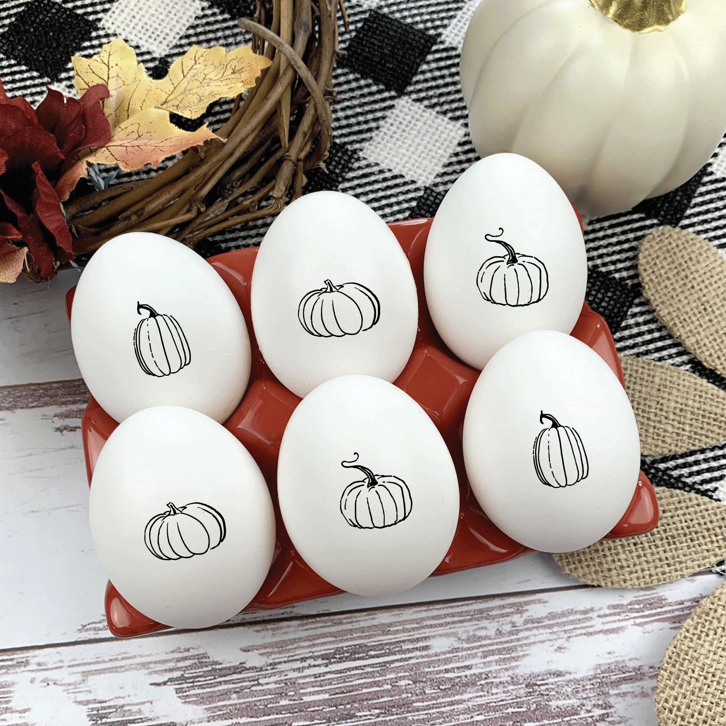 Egg Stamp Set for Eggs, Egg Farmer Coop Gift, Includes Egg Date