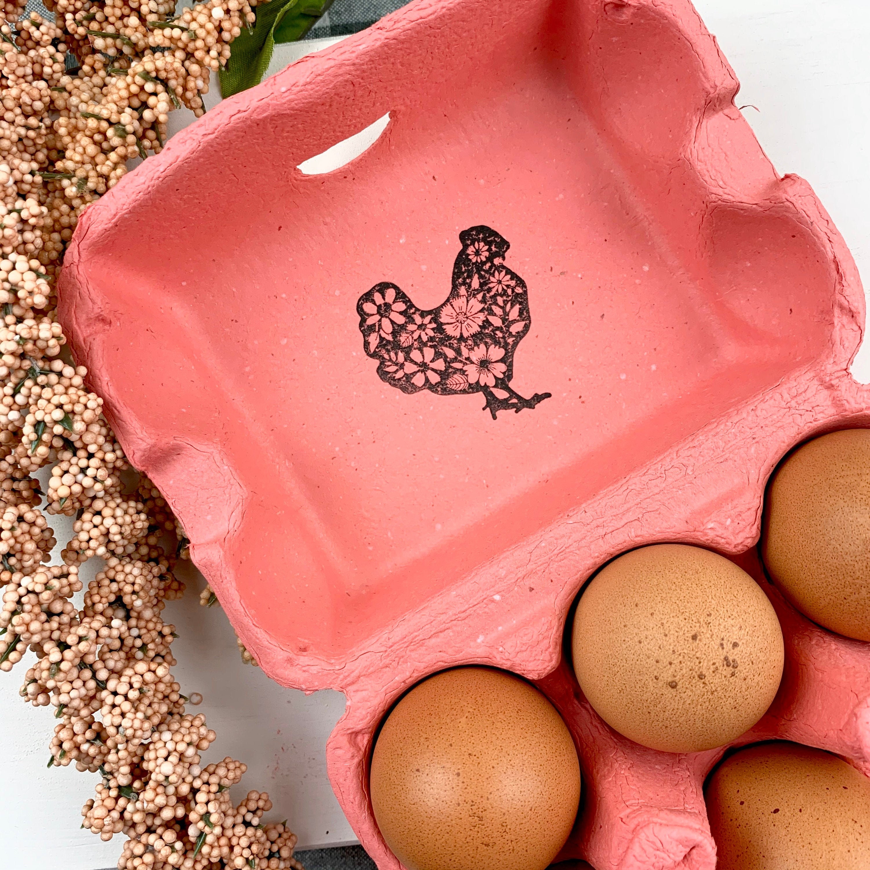 Egg Stamper for Chicken Eggs, Egg Stamps for Fresh Eggs, Farm Fresh Egg  Stamp, Egg Stamps for Fresh Eggs Personalized, Custom Chicken Mini Egg Stamp  Complete Rubber Stamp, Farmhouse Decor Gift Pattern