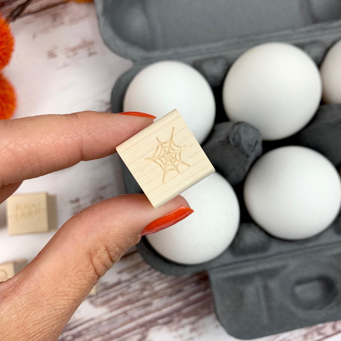 Halloween Egg Stamps Mini Egg Stamps Chicken Egg Stamp Etsy