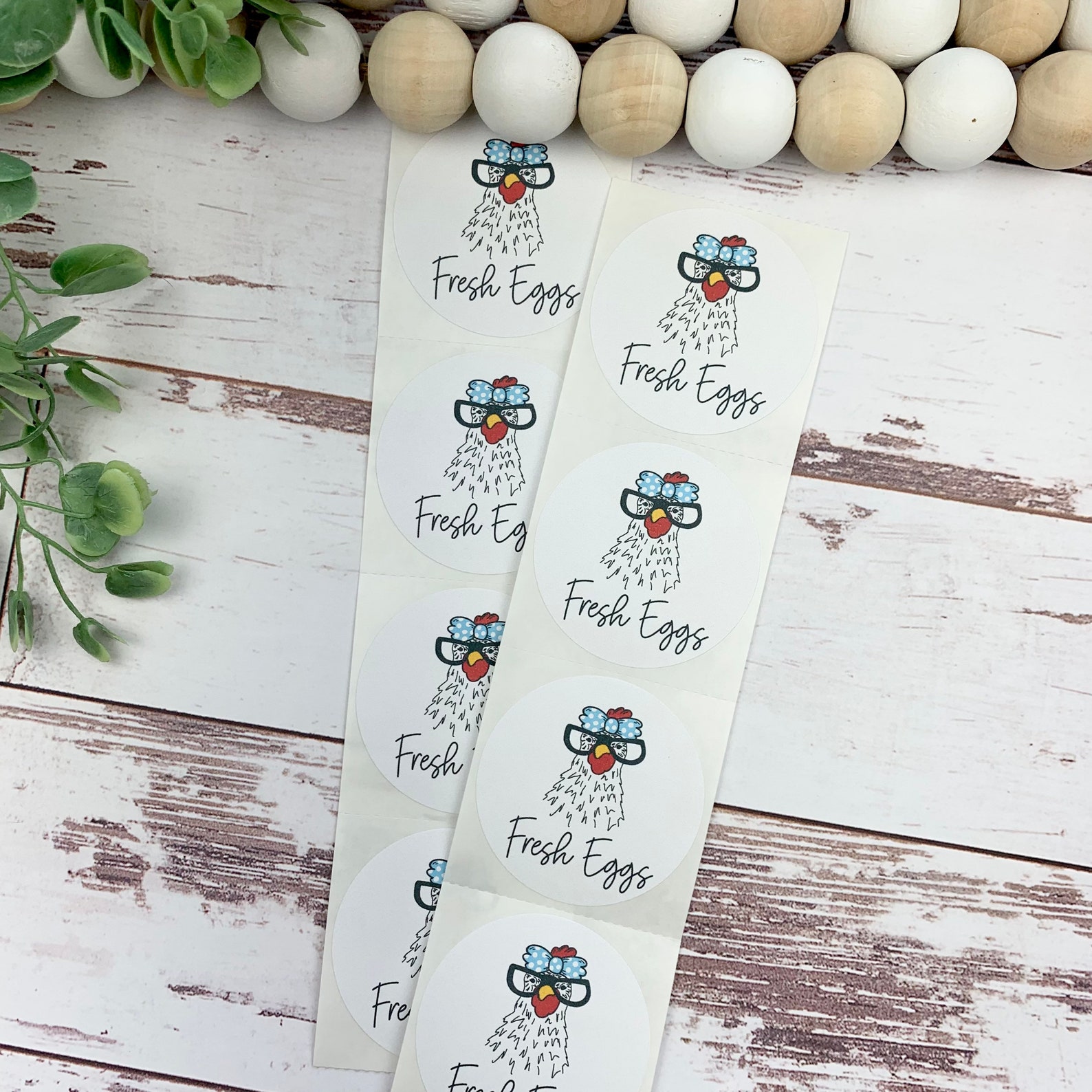 Egg Carton Label Funny Chicken Face Egg Carton Design | Etsy