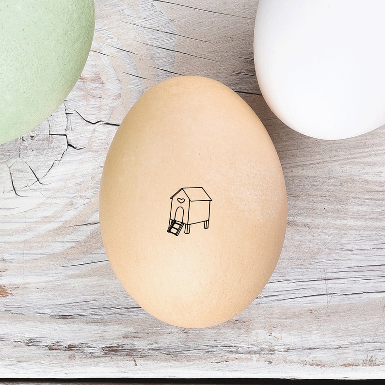 Egg Stamp Chicken Coop Mini Egg Stamps Fresh Eggs Etsy