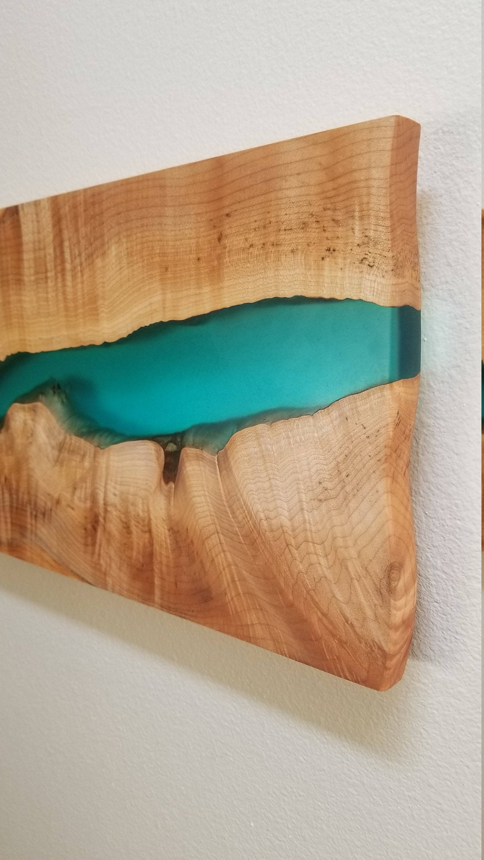 MADE TO ORDER Wood and Epoxy Wall Art Epoxy River Wall Etsy