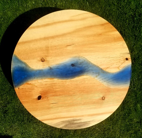 Pine epoxy sale river table