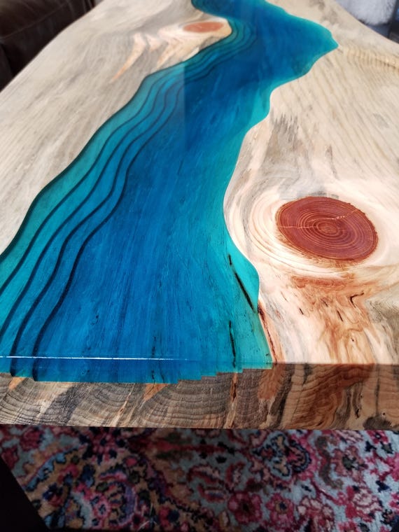 Sold River Coffee Table Live Edge Image 0
