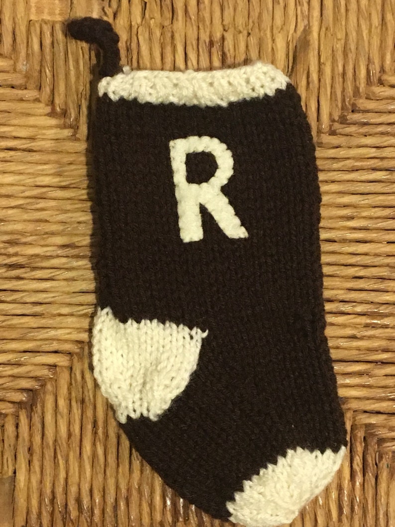 monogram made to order handmade stocking cat stocking personalized pet stocking w initial Custom Initial Stocking for dog monogrammed