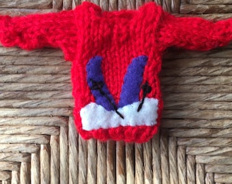 Skiornament, op maat gemaakt minitruiornament voor de skiër, downhill of crosscountry
