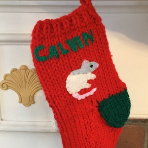 Custom Rat Stocking, personalized pet stocking for your pet rat or mouse, mouse stocking, small animal stocking, pet Xmas stocking
