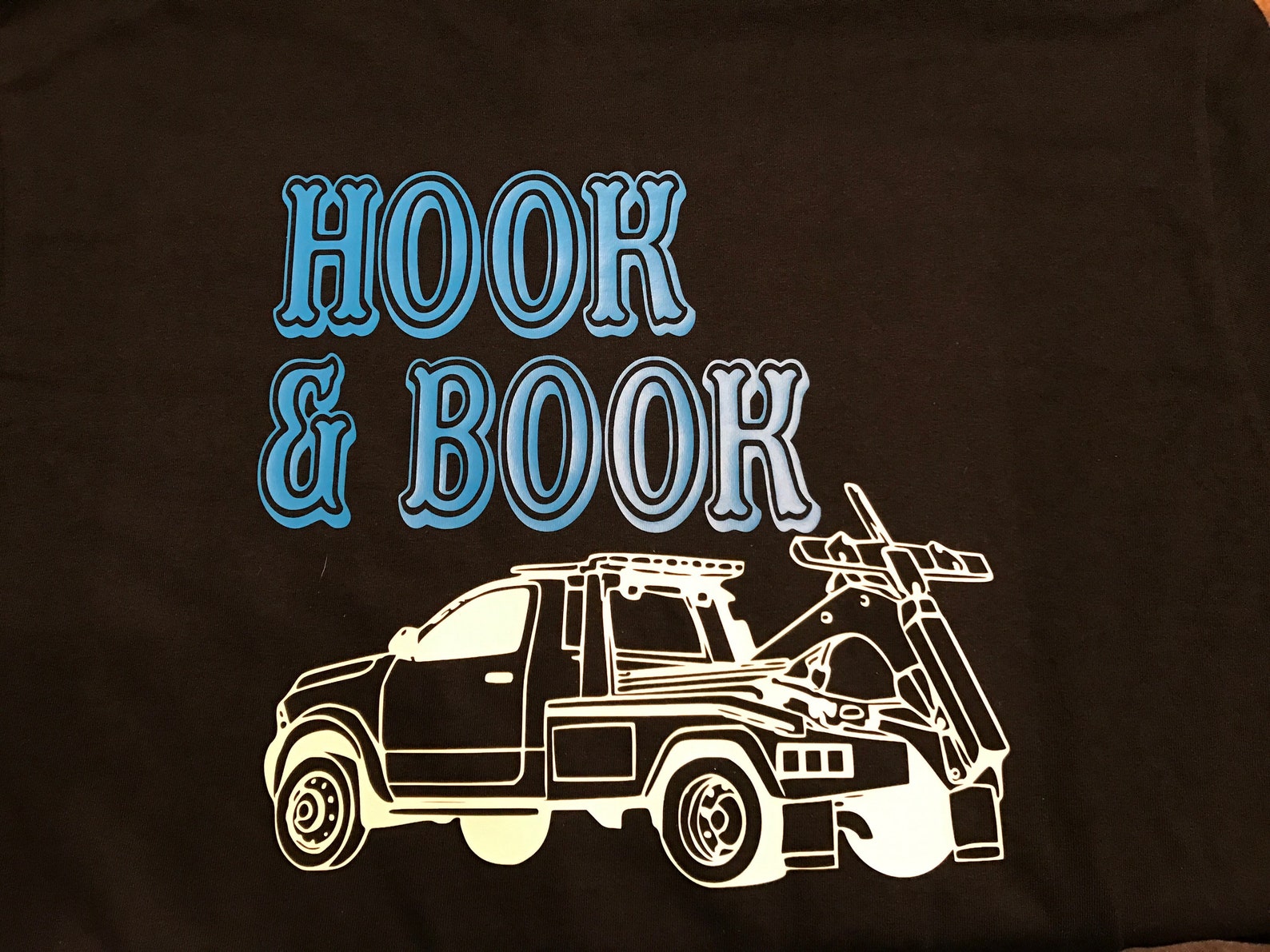 Hook and Book Recovery Repo Agent Shirt Etsy