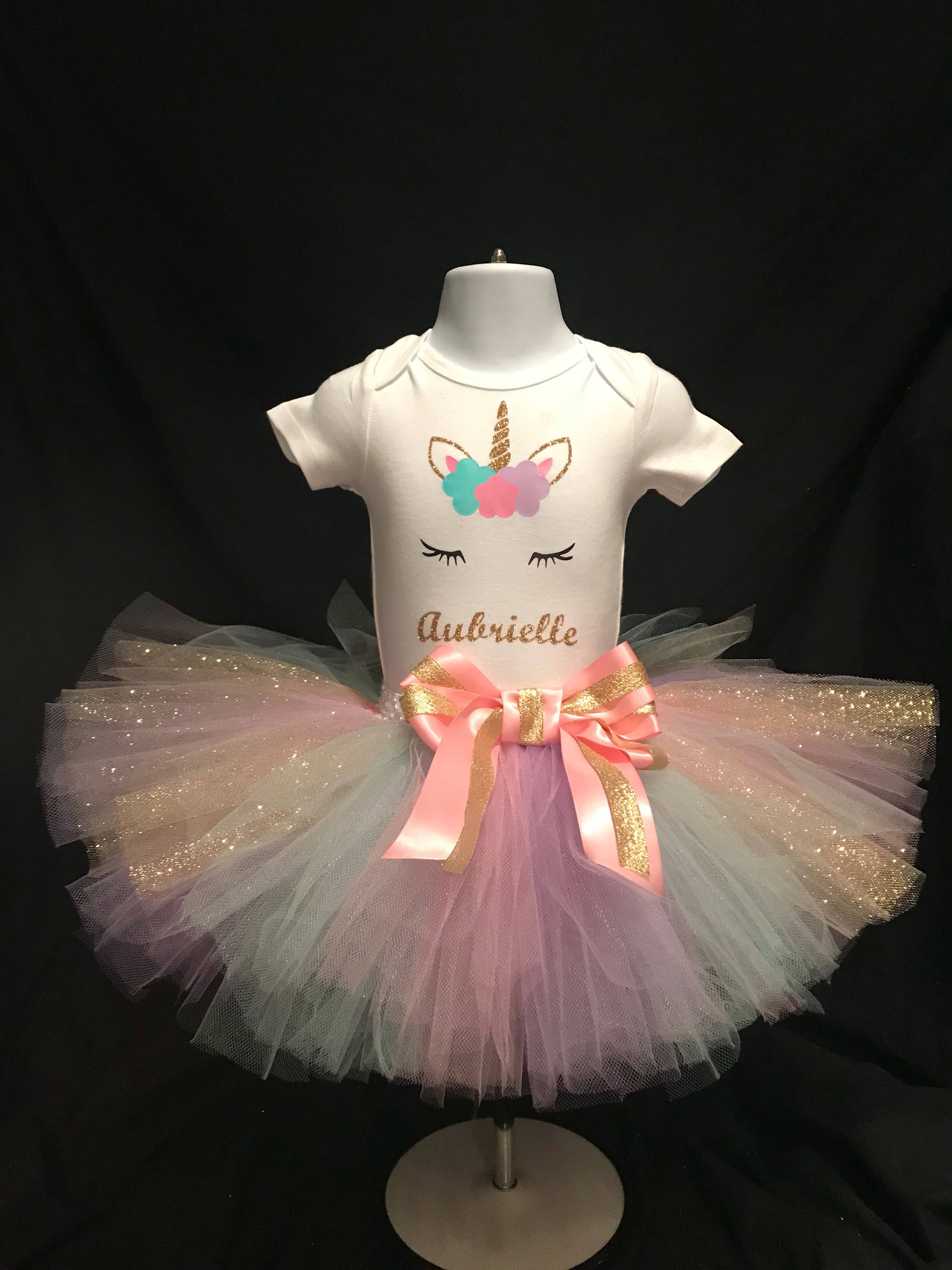 unicorn tutu set