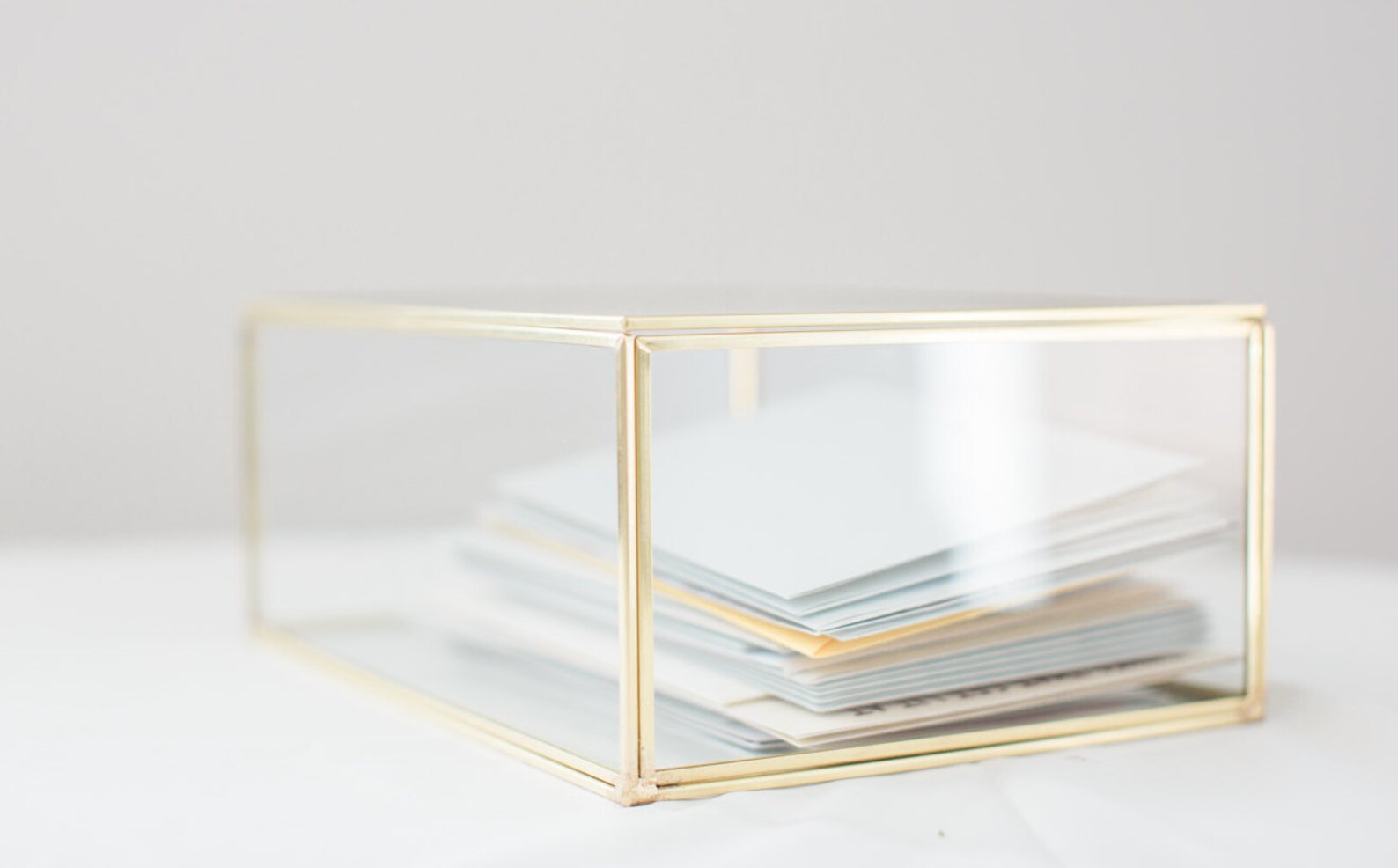 Gold Rectangular Card Box Personalized Wedding Card Box Etsy Canada