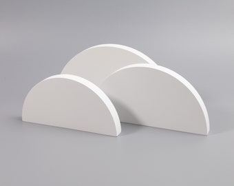 Props, podium, photo props, photography set props, shooting props, half moon, product shooting, product photo
