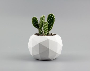 Geometric Concrete planter, Concrete Planter, Planter, concrete pot, cacti planter, Modern Planter, Succulent Planter, Pot for Succulent