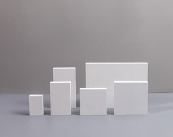 display block, Display Stand, set of props, minimal design