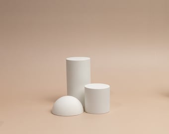 Props, geometric props, podium, photo props, photography set props, shooting props, Concrete Cylinder , product shooting, product photo