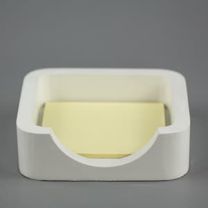 Concrete Desk Accessories set, Post It Note Holder, Office Desk Set