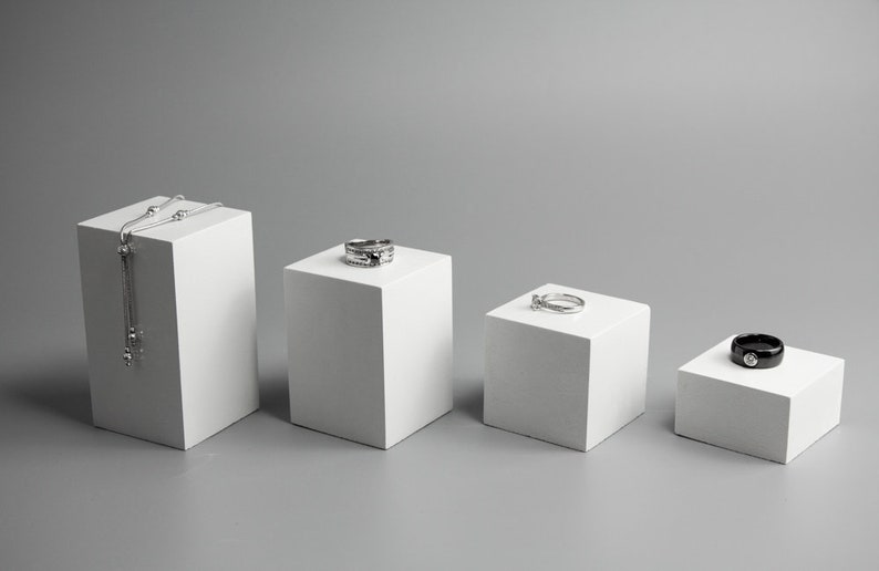 Concrete Block Display Stand Etsy Israel