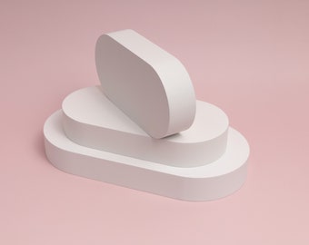 Props, podium, photo props, photography set props, shooting props, white tray, product shooting, product photo
