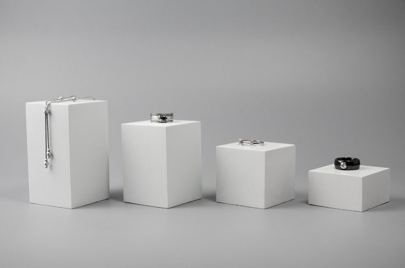 Concrete Block Display Stand Etsy Israel