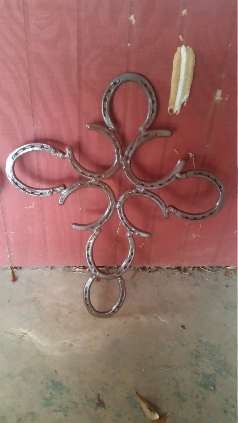 Horseshoe Cross Etsy