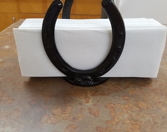Horseshoe Napkin Holder