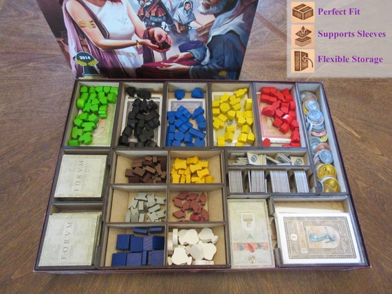 Concordia + Salsa Expansion: Laser Cut Board Game Insert Organizer - Etsy