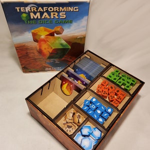 Feldherr Organizer Compatibile con Terraforming Mars: Spedizione Ares - Scatola del Gioco da Tavolo