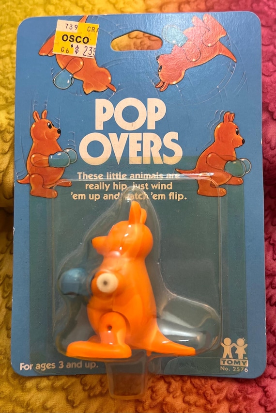 Pop Over Vintage Wind up Toy Kangaroo - Etsy