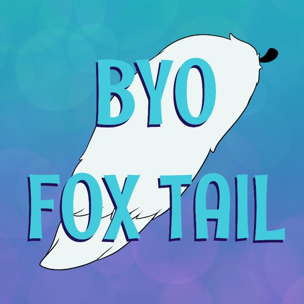 Build Your Own Fox Tail | Cosplay Tail | Faux Fur Tail | Ren Faire Tail