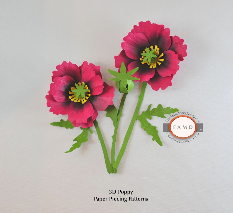 Free Free 256 Poppy Flower Svg Cutting File SVG PNG EPS DXF File
