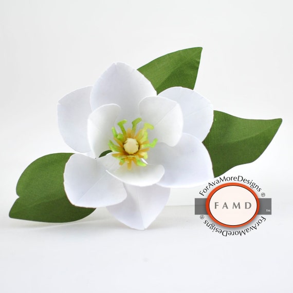 Download 3d Magnolia Flower Svg Digital Die Cut Paper Piecing Patterns Etsy