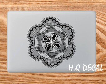 flower macbook sticker flower macbook sticker