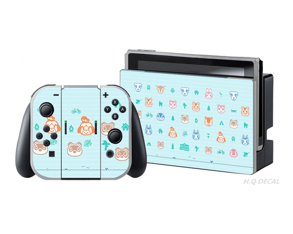 Animal crossing best sale nintendo switch decal