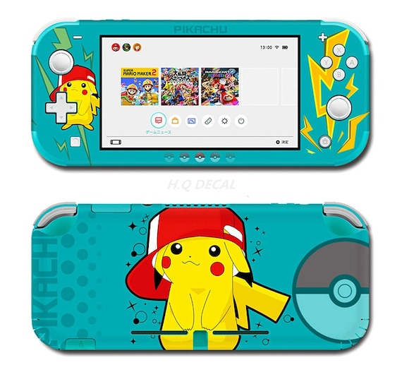 Pokemon Nintendo Switch Lite Skin Full Wrap Vinyl - Etsy