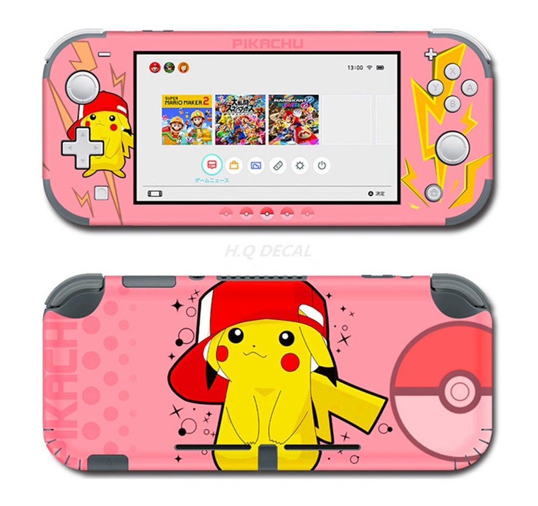 Pelle Rosa Pokemon Nintendo Switch Lite Skin Vinile Wrap - Etsy Italia
