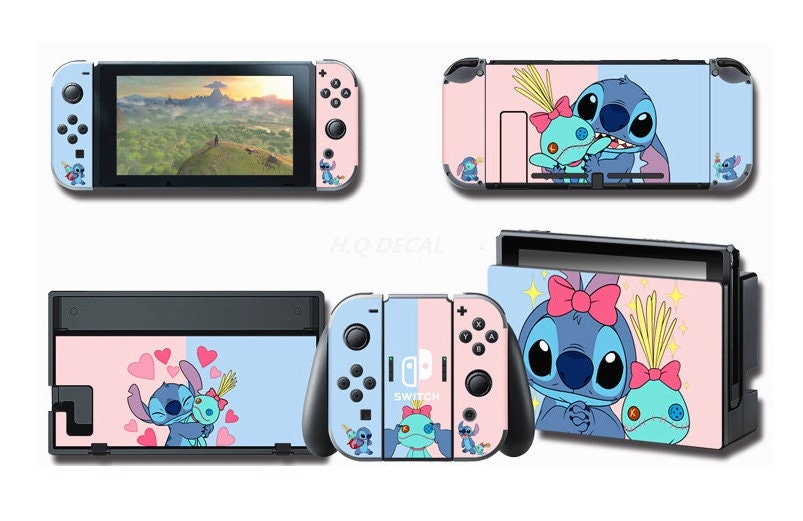 Nintendo Switch - stitch  Amazon.com: Skinit Decal Gaming Skin Compatible with