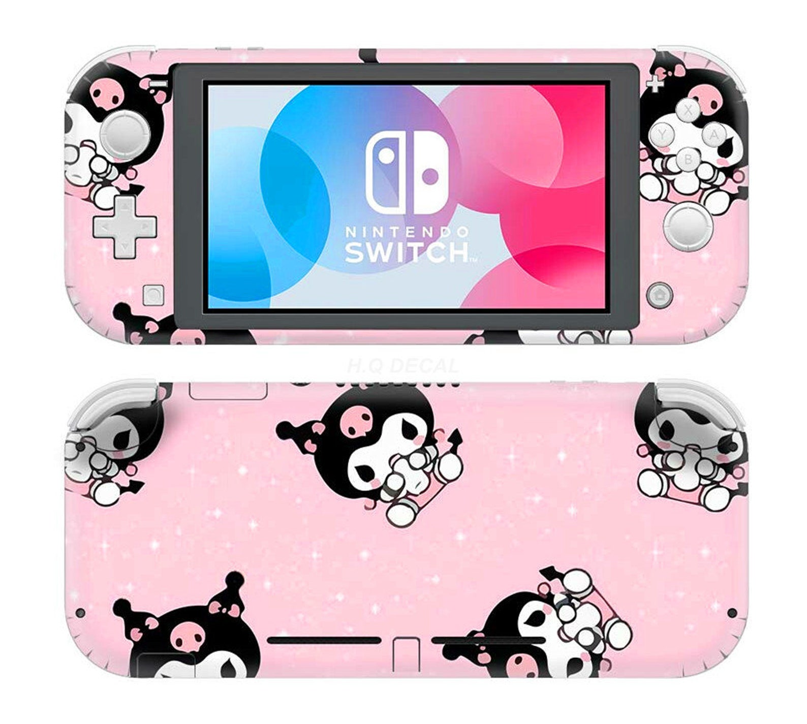 Cute Kuromi Nintendo Switch Lite Skin Full Wrap Vinyl Skin Etsy 