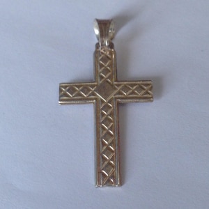Silver Holy Cross Pendant