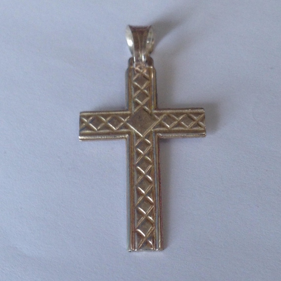Silver Holy Cross Pendant