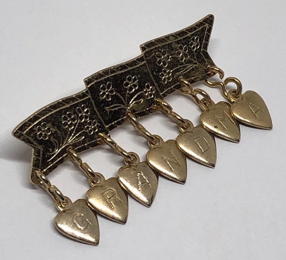 GRANDMA Brooch, Vintage Pin, Love Brooch, Charm B… - image 2