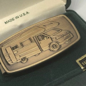 Vintage RV Recreational Vehicle Money Clip, Vintage NOS Mint Anson Winnebago Mobile Home Money Clip, Vintage Money Clip