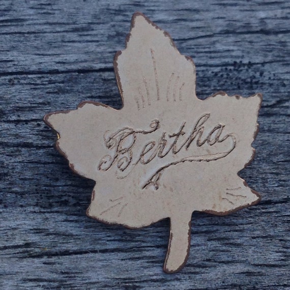Bertha Jewelry, Bertha Brooch, Genuine Vintage 19… - image 1