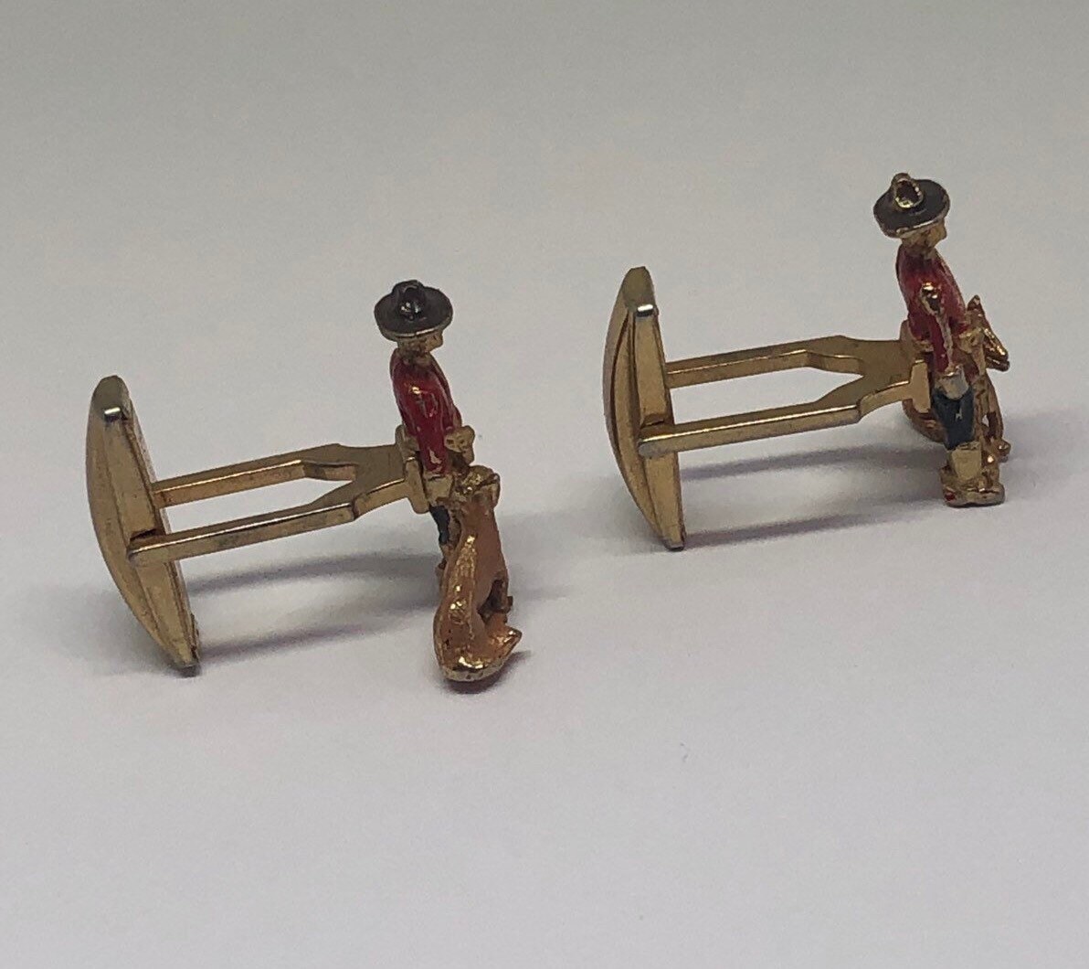 Canadian Mounties Cufflinks and Tie Clip | Etsy