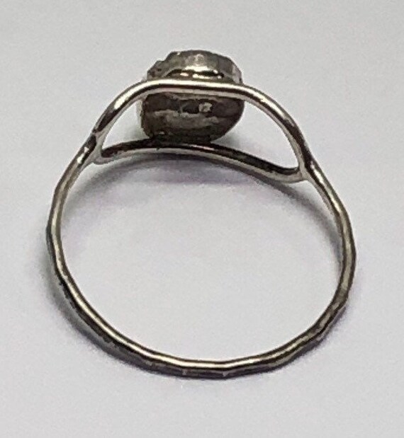 Silver Larimar Ring, Silver Delicate Ring, Sterli… - image 10