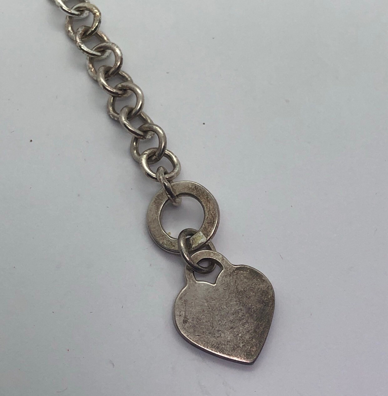 Sterling Silver Heart Bracelet PGDA Italy 925 Silver - Etsy