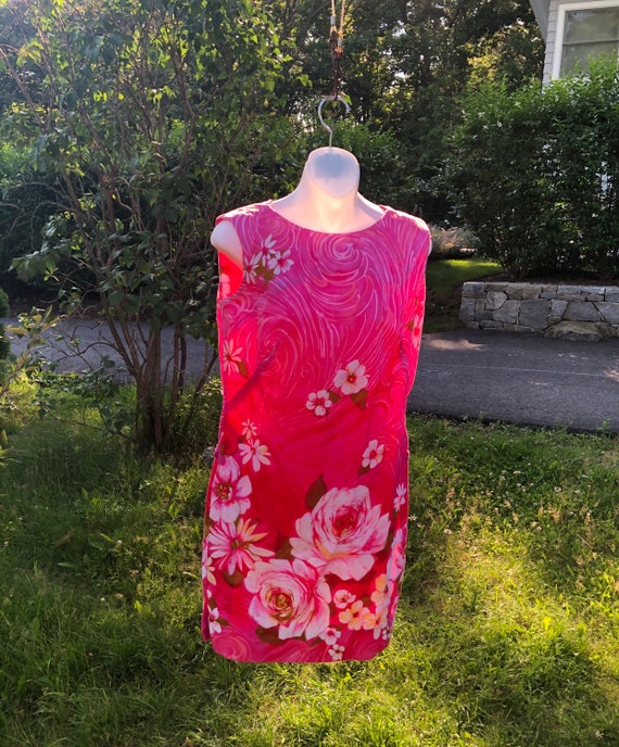 Vintage Hawaiian Dress, Vintage Stan Hicks Hawaiia