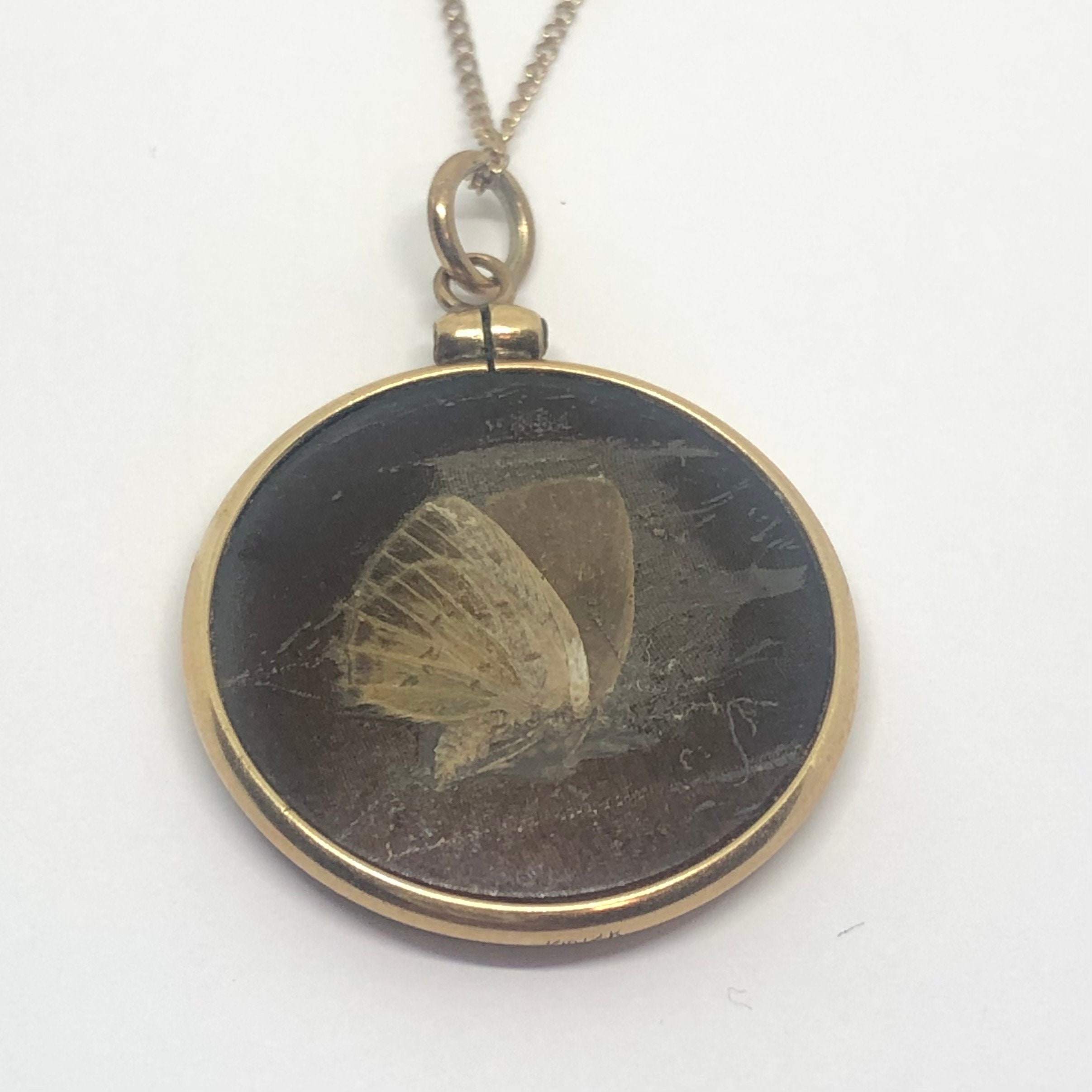 Double Butterfly Necklace Etsy