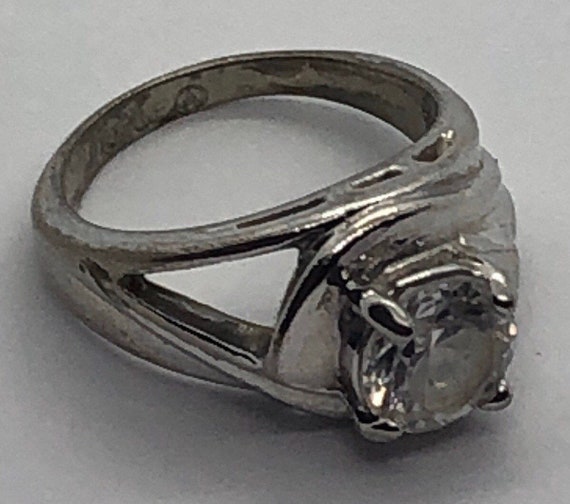 18K Gold Filled Ring Size 5, Vintage Art Deco Rin… - image 2